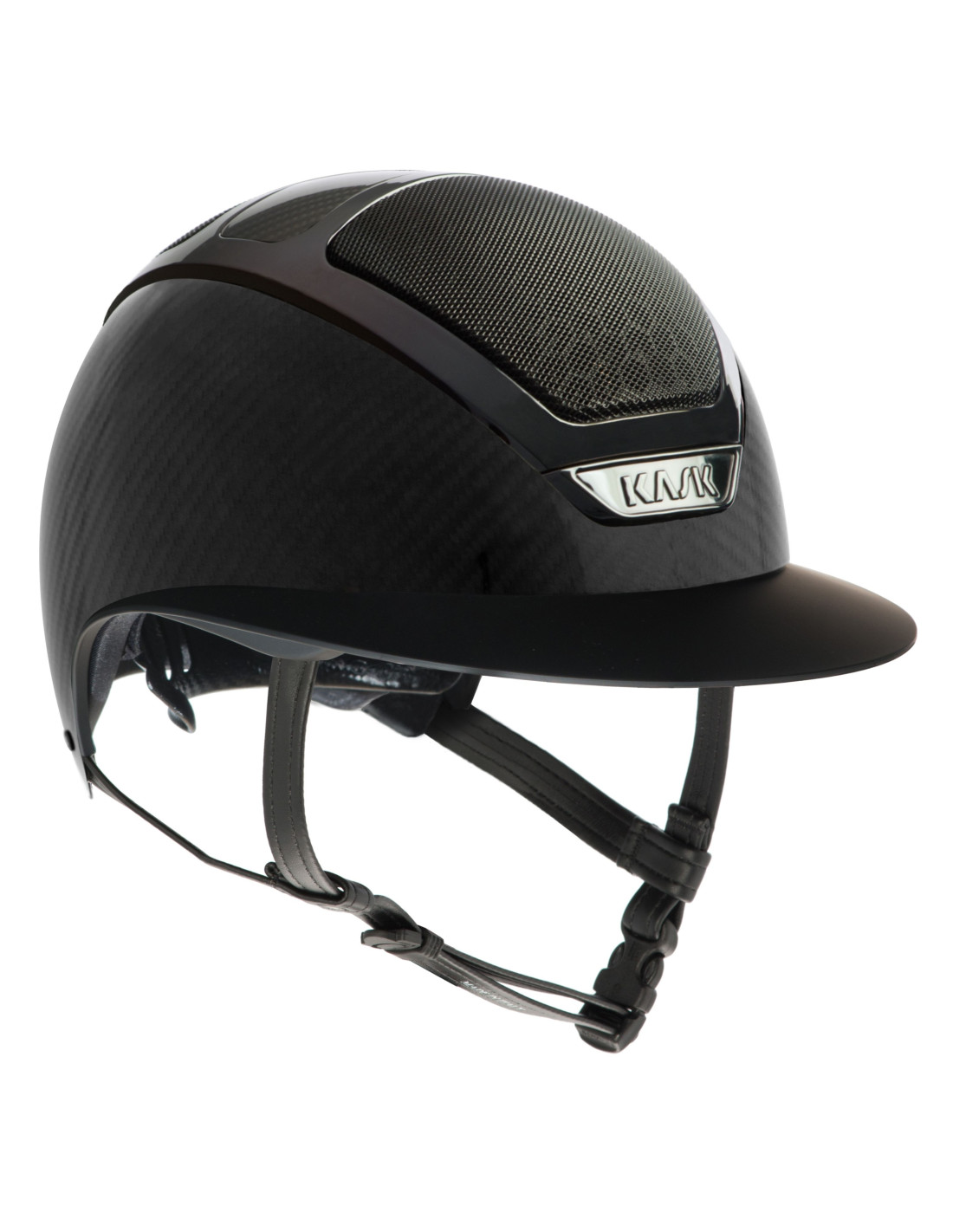 Casque Kask Star Lady Carbon Shine Protection Du Cavalier