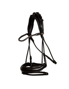Bridle Dy'On Muserolle Large Round Leather With Swarovski...
