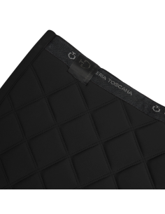 Tapis De Selle Cavalleria Toscana Diamond & Lines Quilted Jumping NOIR 2