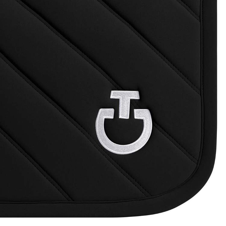 Tapis De Selle Cavalleria Toscana Diamond & Lines Quilted Jumping NOIR