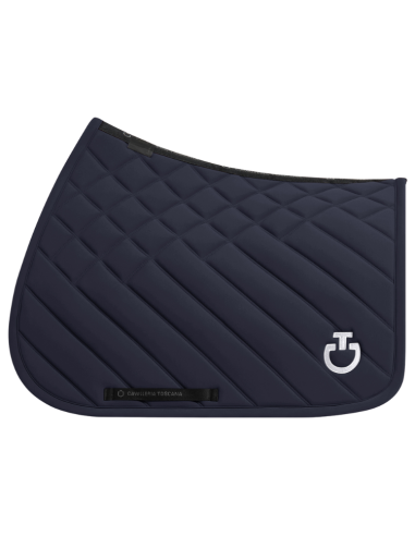 Tapis De Selle Cavalleria Toscana Diamond & Lines Quilted Jumping NOIR