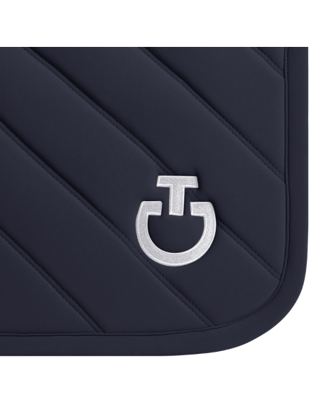 Tapis De Selle Cavalleria Toscana Diamond & Lines Quilted Jumping MARINE