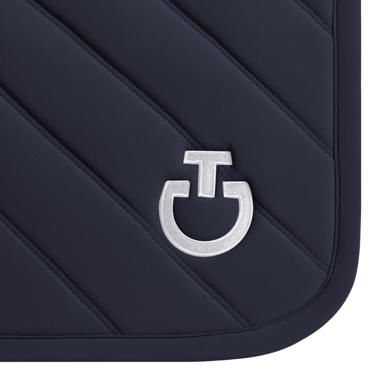 Tapis De Selle Cavalleria Toscana Diamond & Lines Quilted Jumping MARINE