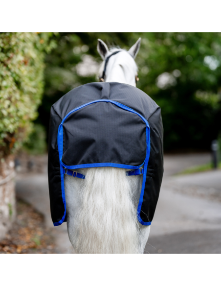 Couverture D'extérieur Horseware Amigo Ripstop Turnout 200gr NOIR/BLEU CLASSIC