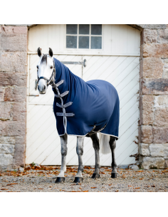 Chemise Séchante Horseware Amigo Jersey Intégrale MARINE/GRIS ORAGE