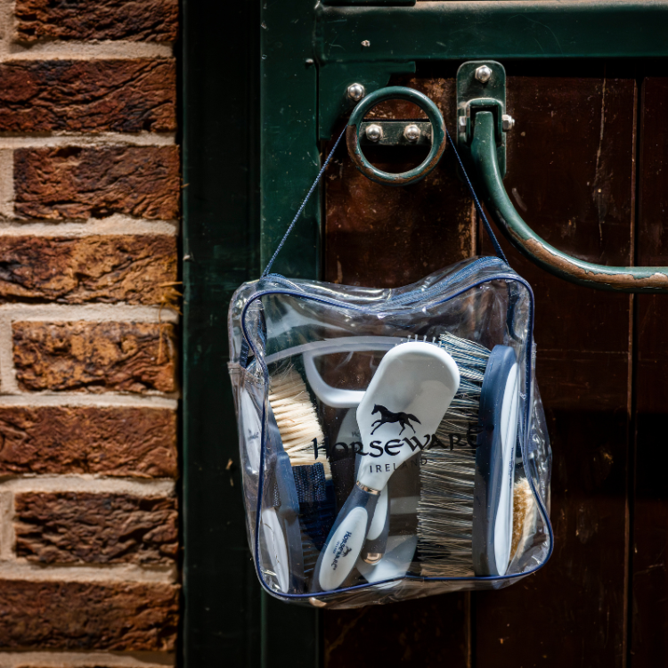 Set De Brosses Horseware Newmarket MARINE