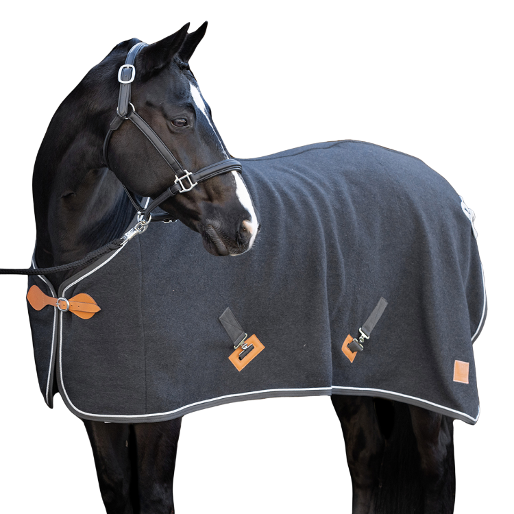 Chemise HV Polo en Laine Scottie GRIS MELANGE