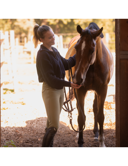 Pantalon d'équitation Optitro Ilma KAKI
