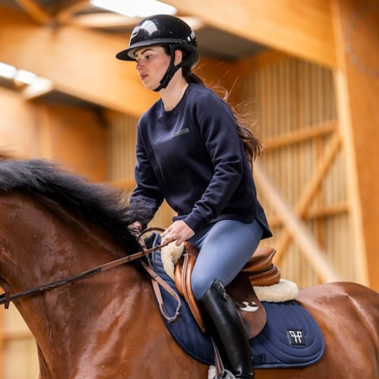 Sweat Horse Pilot Merinos Femme DARK NIGHT