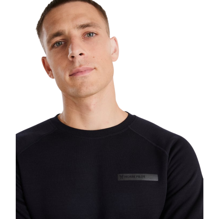 Sweat Horse Pilot Merinos Homme DARK NIGHT