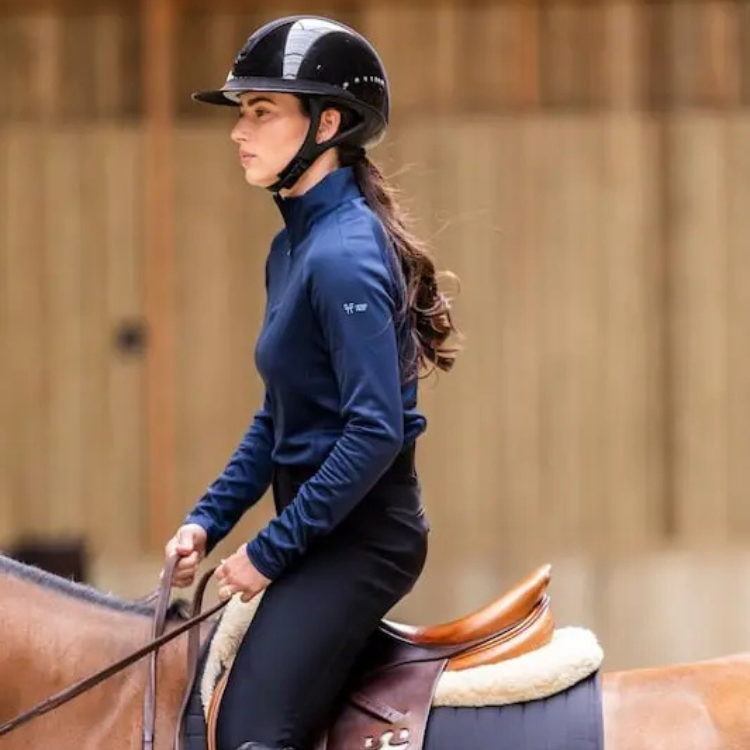 Polo Technique Horse Pilot Winter Femme MARINE