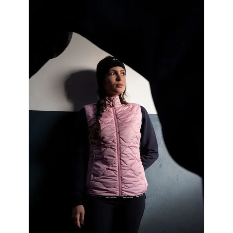 Veste Sans-Manches Horse Pilot Rider Femme BABY PINK