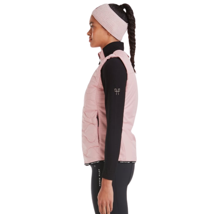 Veste Sans-Manches Horse Pilot Rider Femme BABY PINK