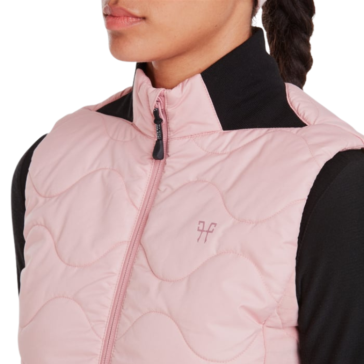 Veste Sans-Manches Horse Pilot Rider Femme BABY PINK