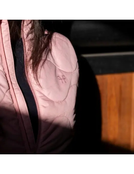 Veste Sans-Manches Horse Pilot Rider Femme BABY PINK