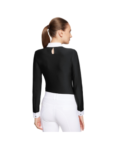 Polo Samshield Aloise Manches Longues FW25 NOIR 2