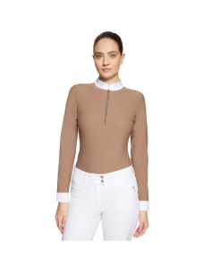 Polo Samshield Aloise Manches Longues FW25 NOIR 2