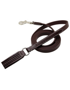 Laisse Silver Crown Deauville châtaigne