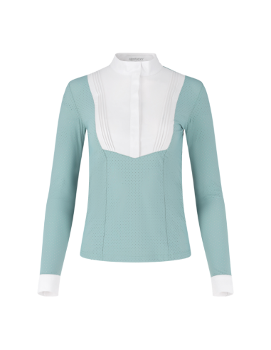 Chemise de Concours Kentucky Heritage Air Longues Manches Femme DUSTY BLUE