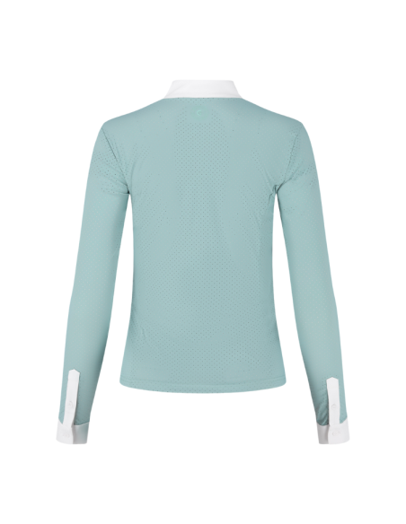 Chemise de Concours Kentucky Heritage Air Longues Manches Femme DUSTY BLUE