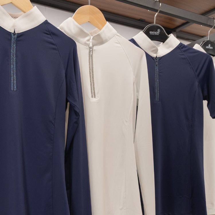 Chemise De Concours Kentucky Tirette Pailletée Manches Longues Femme