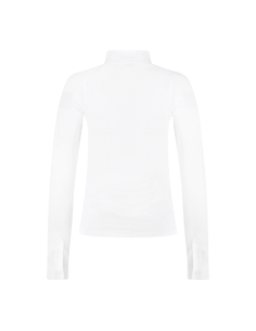 Chemise De Concours Kentucky Tirette Pailletée Manches Longues Femme BLANC 2