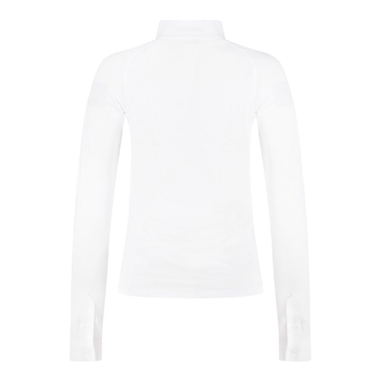 Chemise De Concours Kentucky Tirette Pailletée Manches Longues Femme BLANC