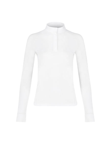 Chemise De Concours Kentucky Classic Manches Longues Femme BLANC