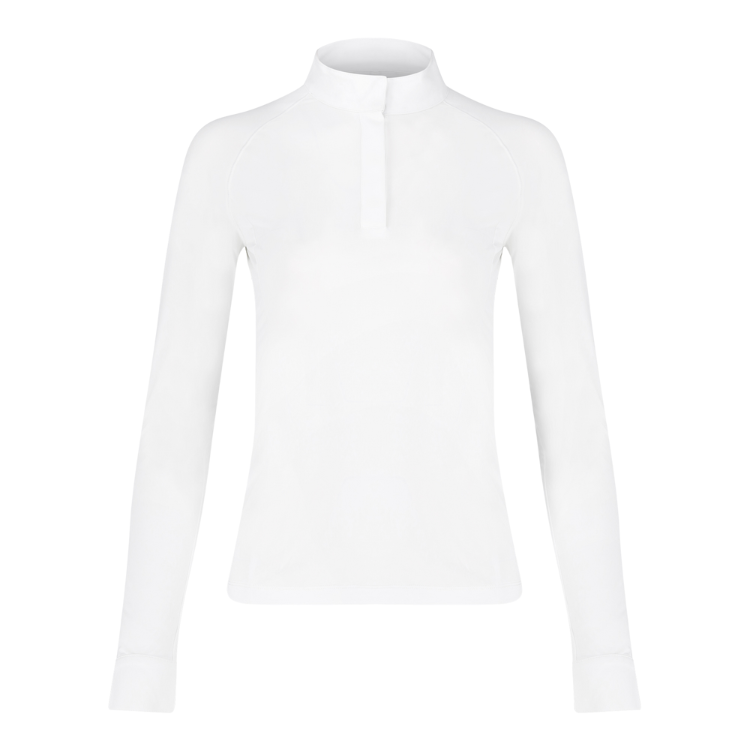 Chemise De Concours Kentucky Classic Manches Longues Femme BLANC