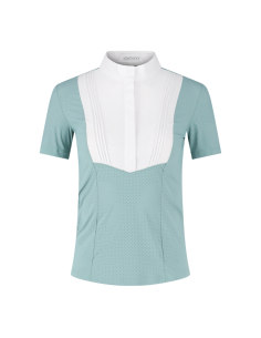 Chemise De Concours Kentucky Heritage Air Manches Courtes Femme GRIS 2