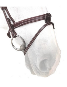 Muserolle Silver Crown Flash châtaigne