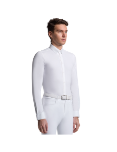 Chemise Cavalleria Toscana Guibert L/S III BLANC