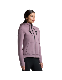 Sweat Zip Cavalleria Toscana Cotton LILAS