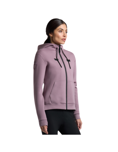Sweat Zip Cavalleria Toscana Cotton LILAS