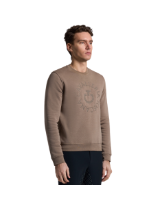 Cavalleria Toscana Orbit Crew Neck Cotton Sweater