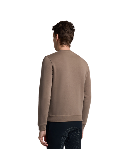 Pull Cavalleria Toscana Orbit Crew Neck Cotton NOISETTE