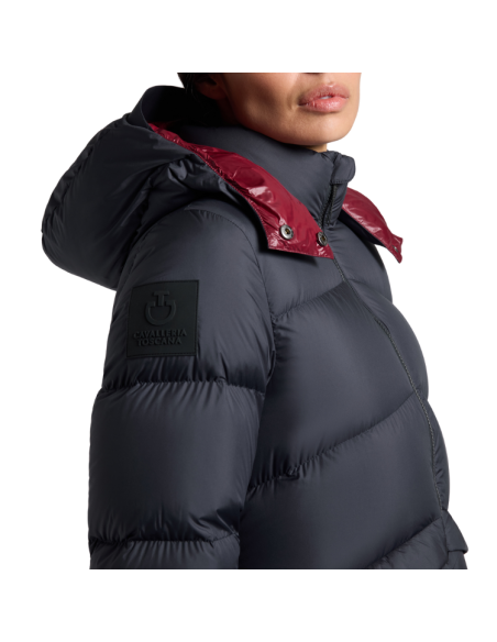 Doudoune Longue Cavalleria Toscana Down Padded MARINE