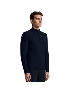 Pull Cavalleria Toscana Pure Wool Turtleneck MARINE