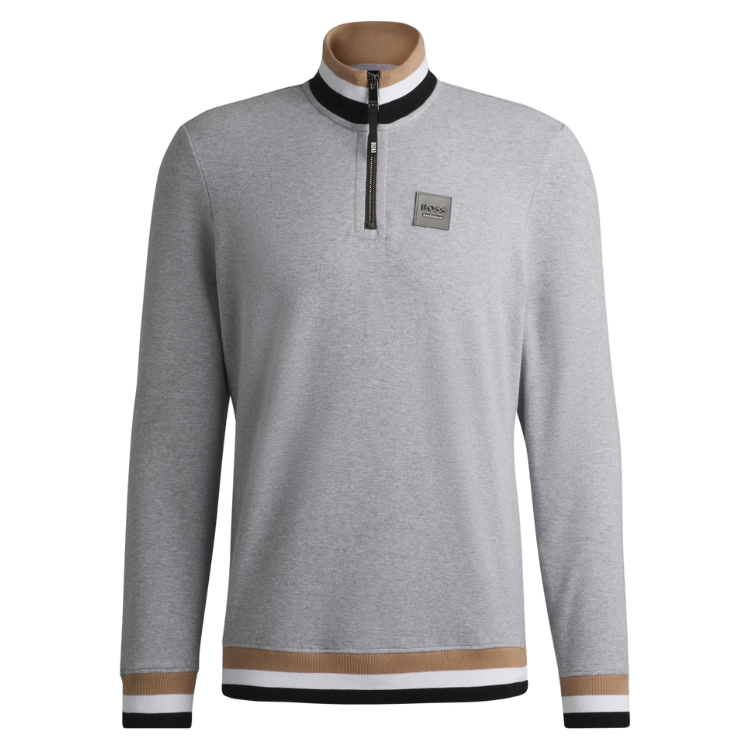 Pull Hugo Boss Signature Troyer GRIS MELANGE