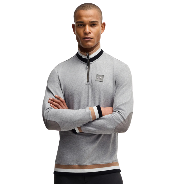 Pull Hugo Boss Signature Troyer GRIS MELANGE