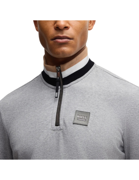 Pull Hugo Boss Signature Troyer GRIS MELANGE