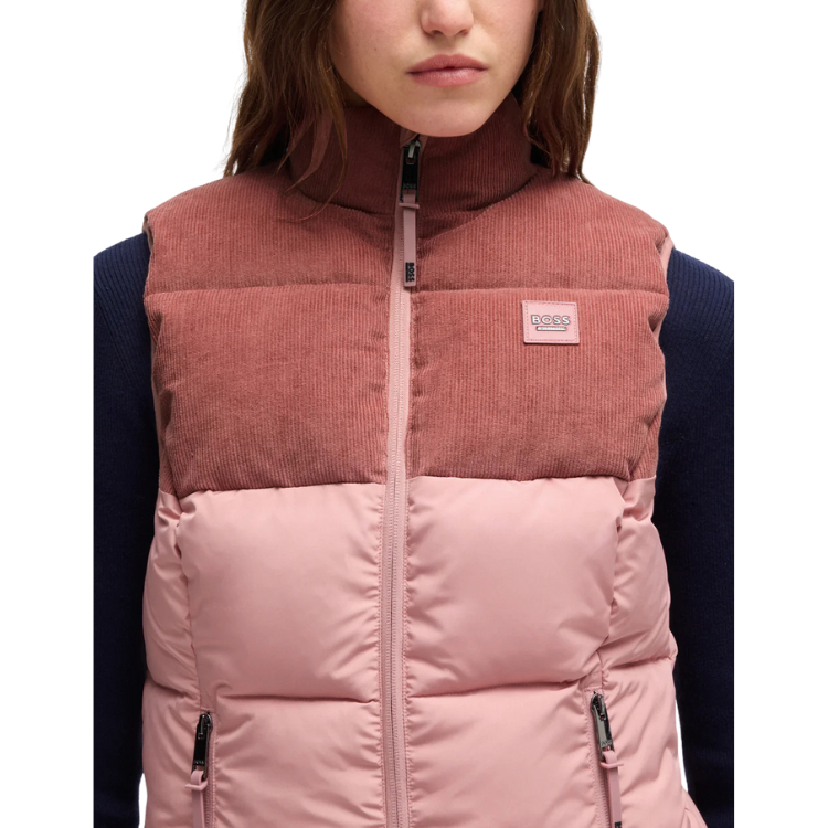 Doudoune Sans Manches Hugo Boss Viola ROSE HAZE