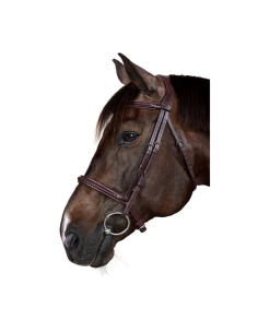 Bridle Dy'on Braided noseband New English Silver buckle 2