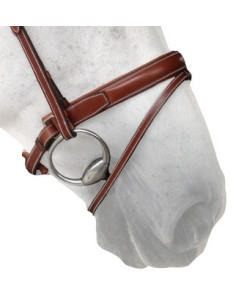 Muserolle Silver Crown pull-back cognac