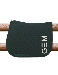 Tapis De Selle GEM Ten Obstacle Noir/Noir 2