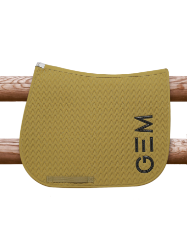 Tapis De Selle GEM Ten Obstacle Noir/Noir