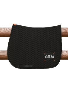 Tapis De Selle GEM Touc Touc Obstacle Noir