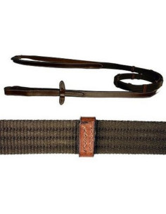 Rênes Silver Crown Toile cognac