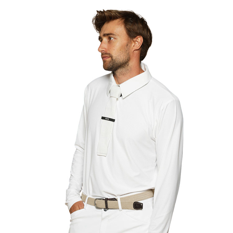 Polo GEM De Concours BLANC
