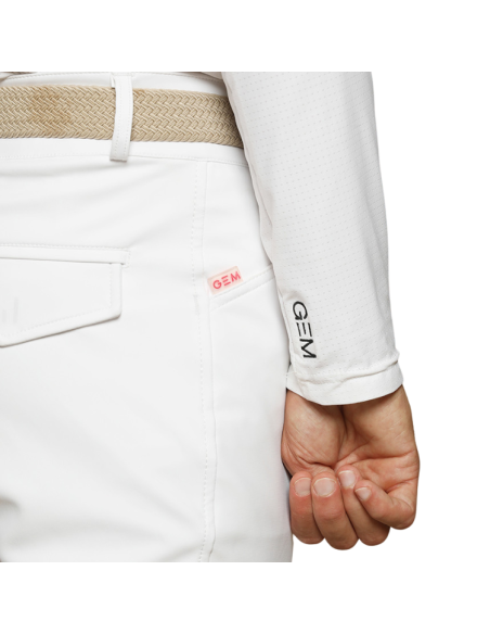 Polo GEM De Concours BLANC